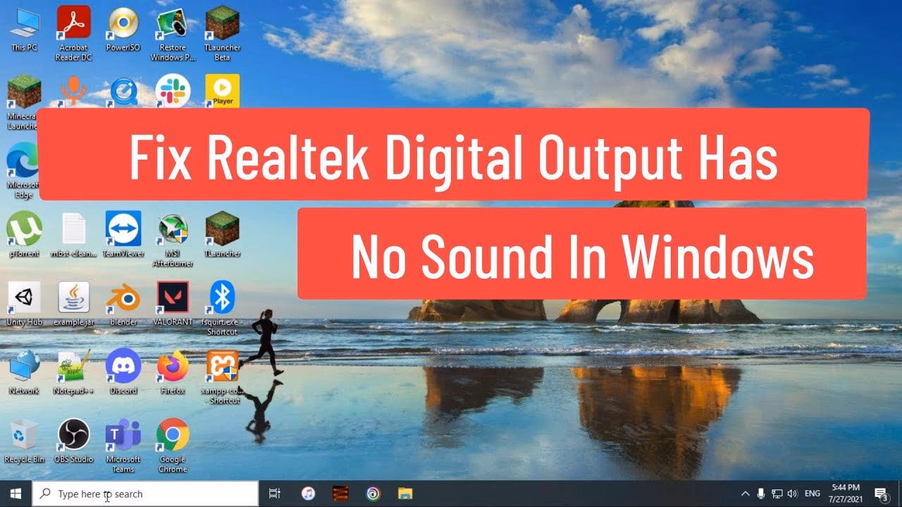 ¿Cómo desactivar la salida digital de Realtek?