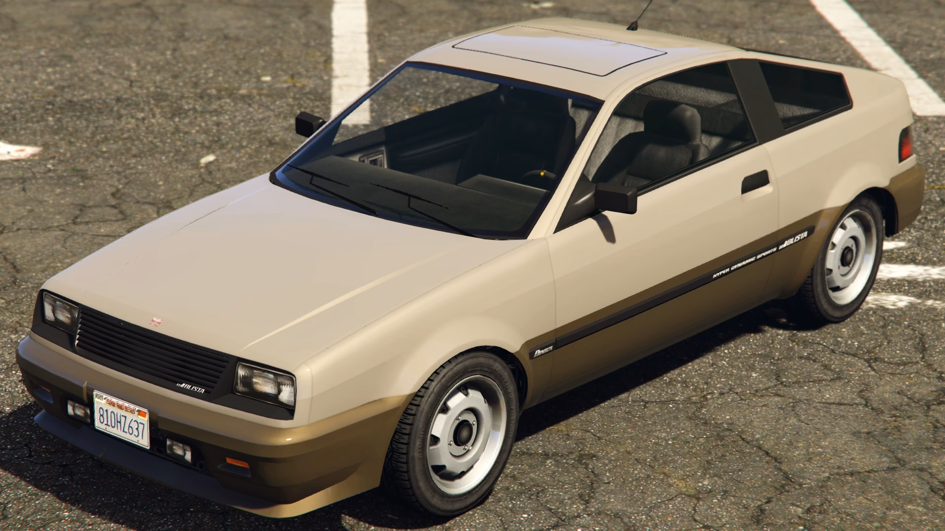 Is Dinka Blista based on a real Honda CRX?