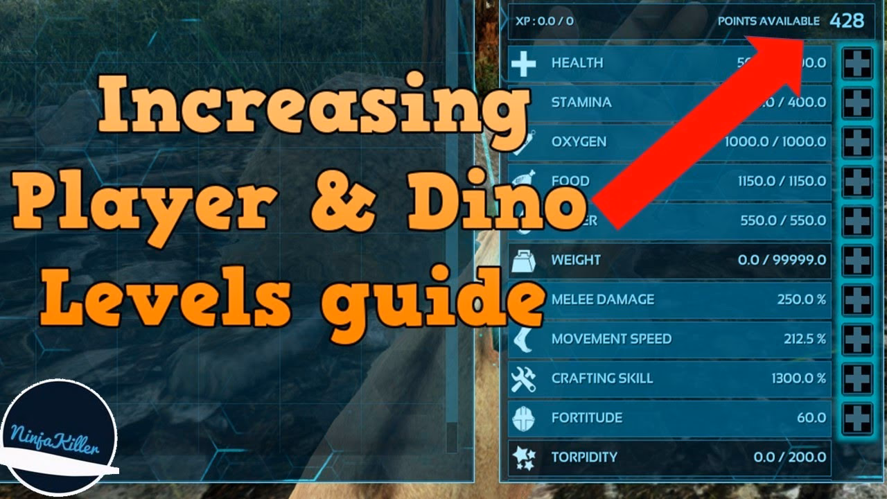 How many times can a creature level up on Ark mobile?