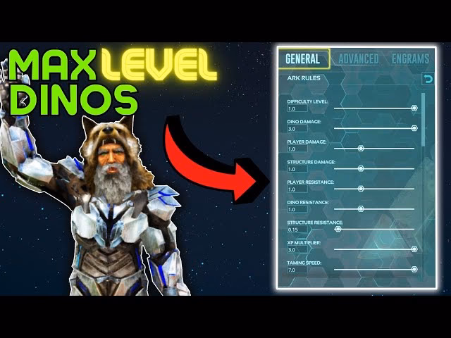 How do you level up dinosaurs in Ark?