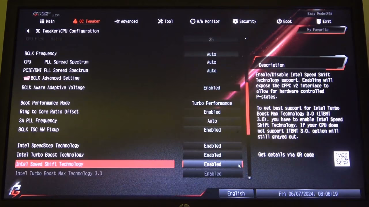 ¿Cómo desactivar el Turbo Boost?