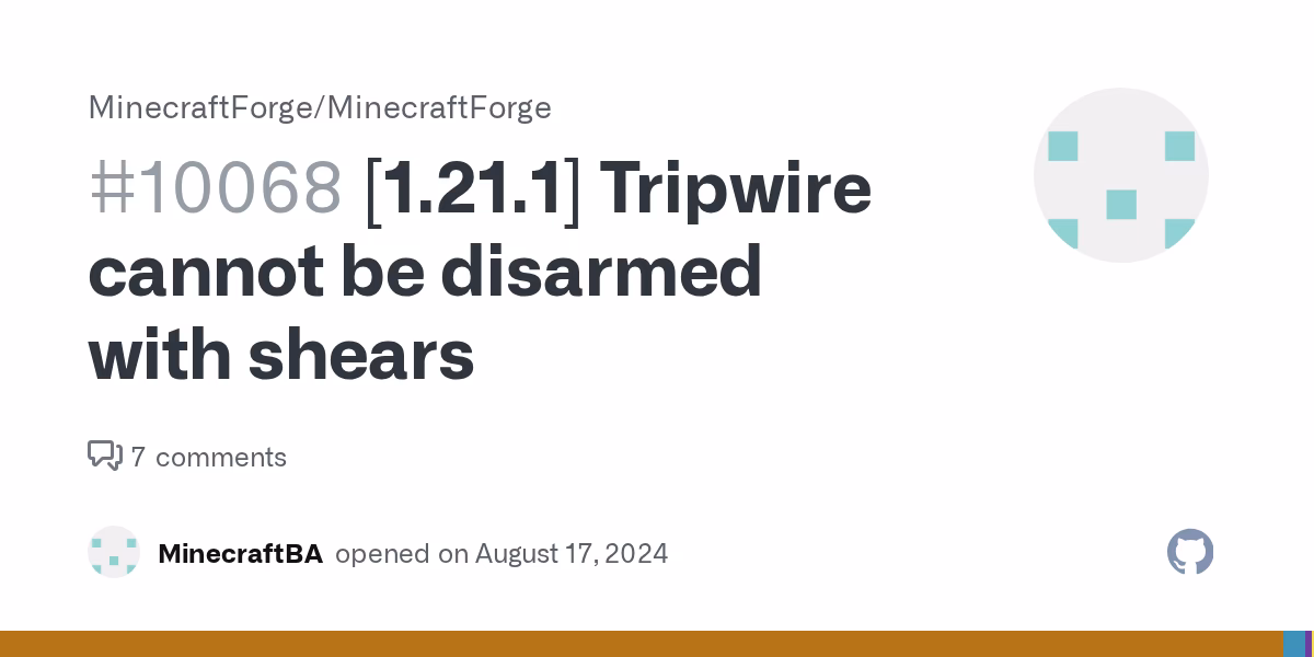 Which direction should players be facing when building tripwire setups?