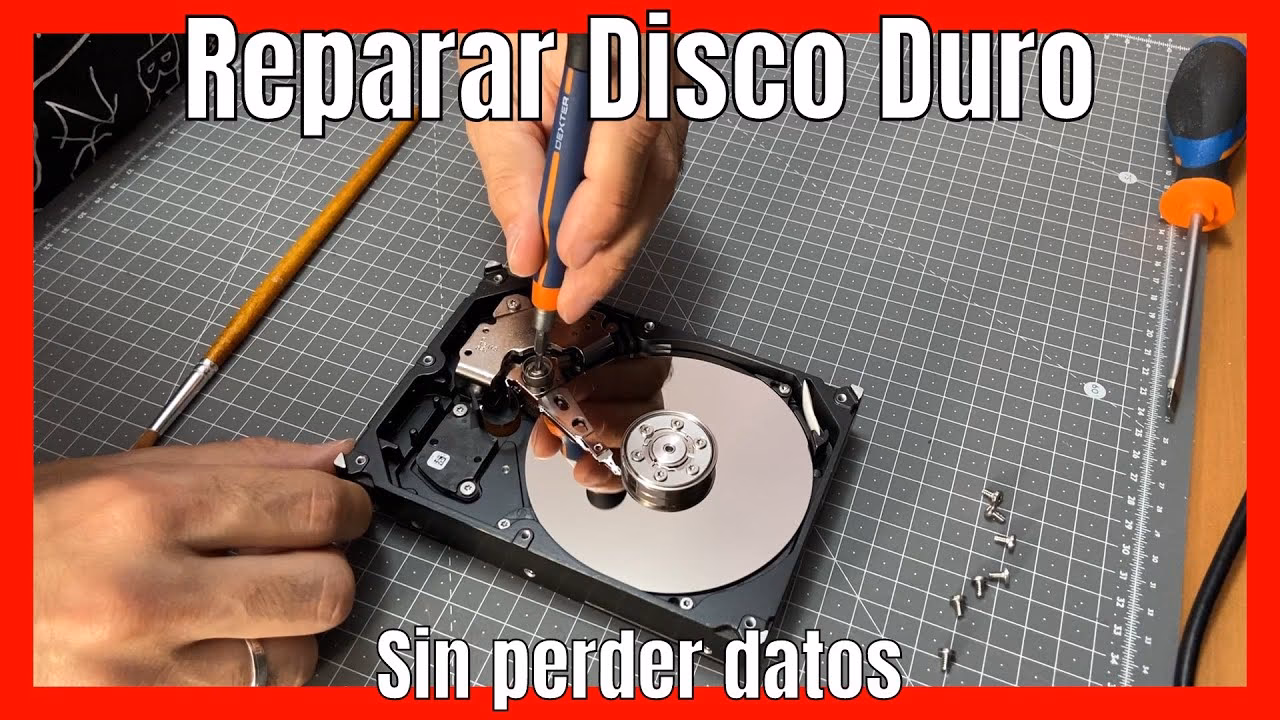 ¿Cómo reparar un disco duro?
