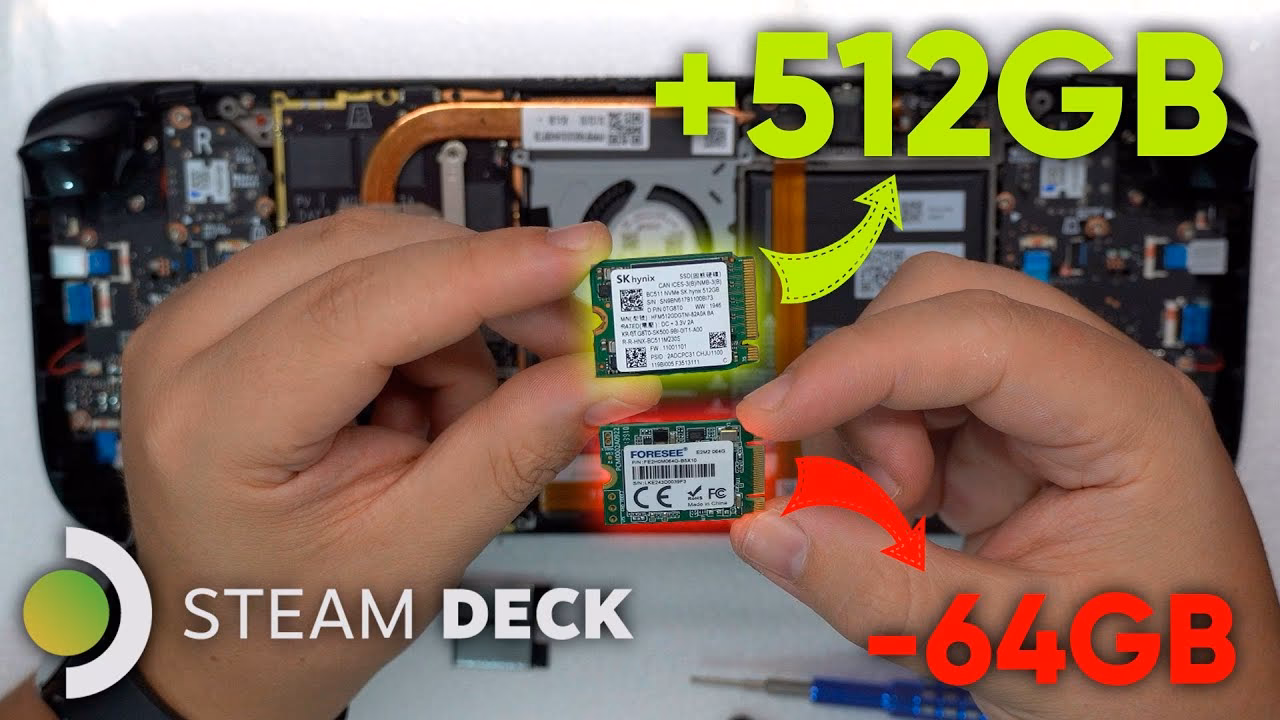 ¿Qué disco duro es compatible con Steam Deck?