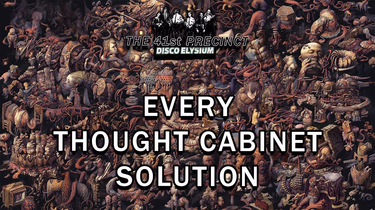 What is a thought cabinet in Disco Elysium?