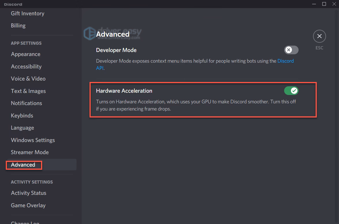 How to fix discord voice lag?