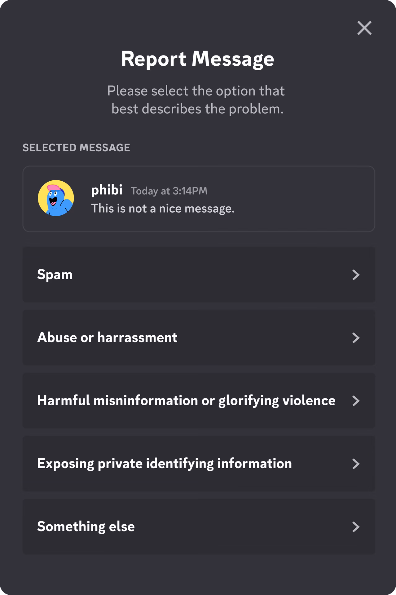 How does discord handle false reports?