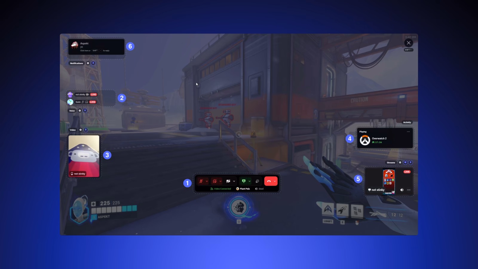 How do I activate discord's in-game overlay?