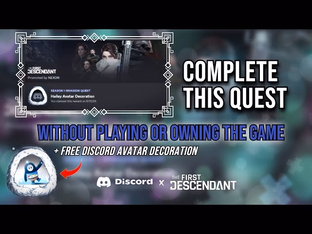 What is the first descendant Discord server?