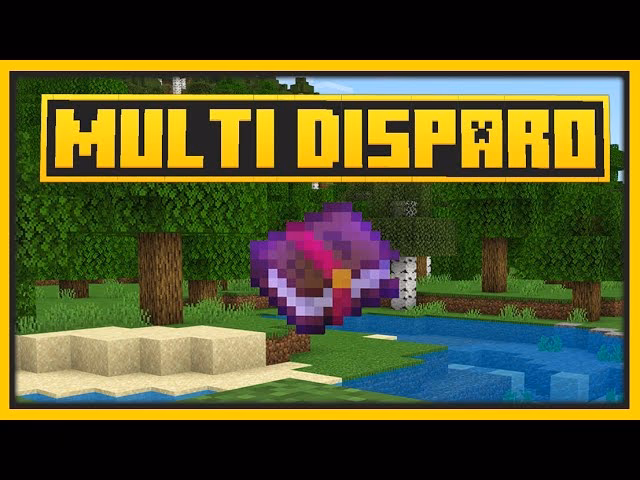 ¿Cómo poner multidisparo en un arco de Minecraft?