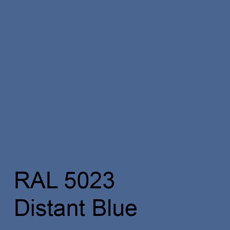 What are RAL Classic distant blue undertones?