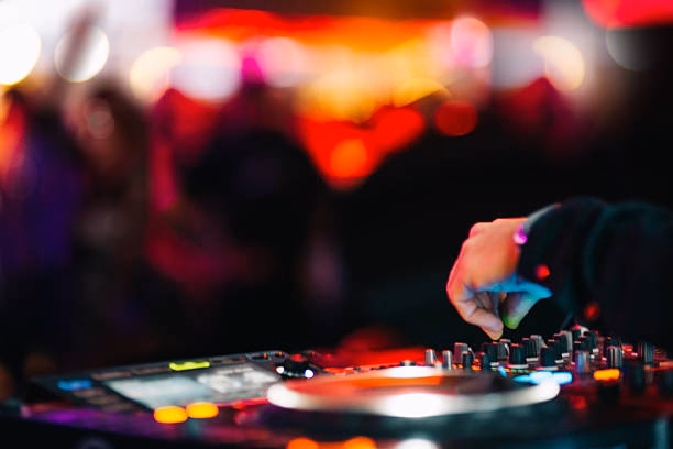 Where can I find a free DJ background vector?