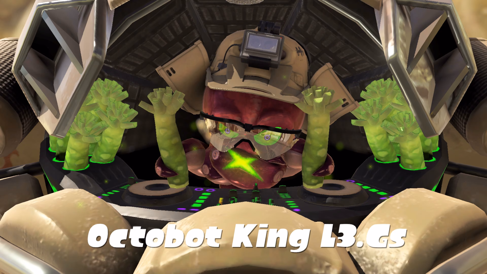 Does DJ Octavio have legs in Splatoon 3?