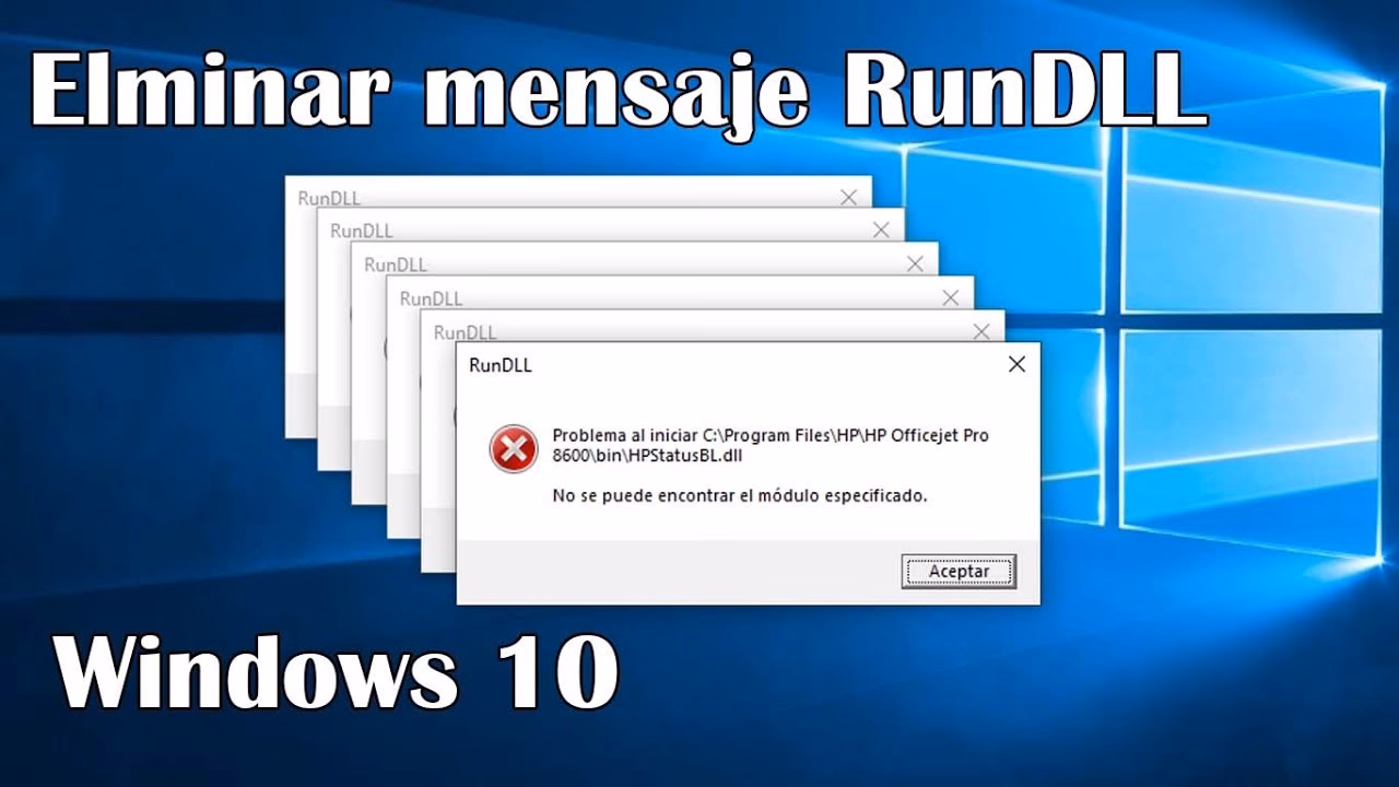¿Cómo solucionar el error no se puede encontrar el módulo especificado?