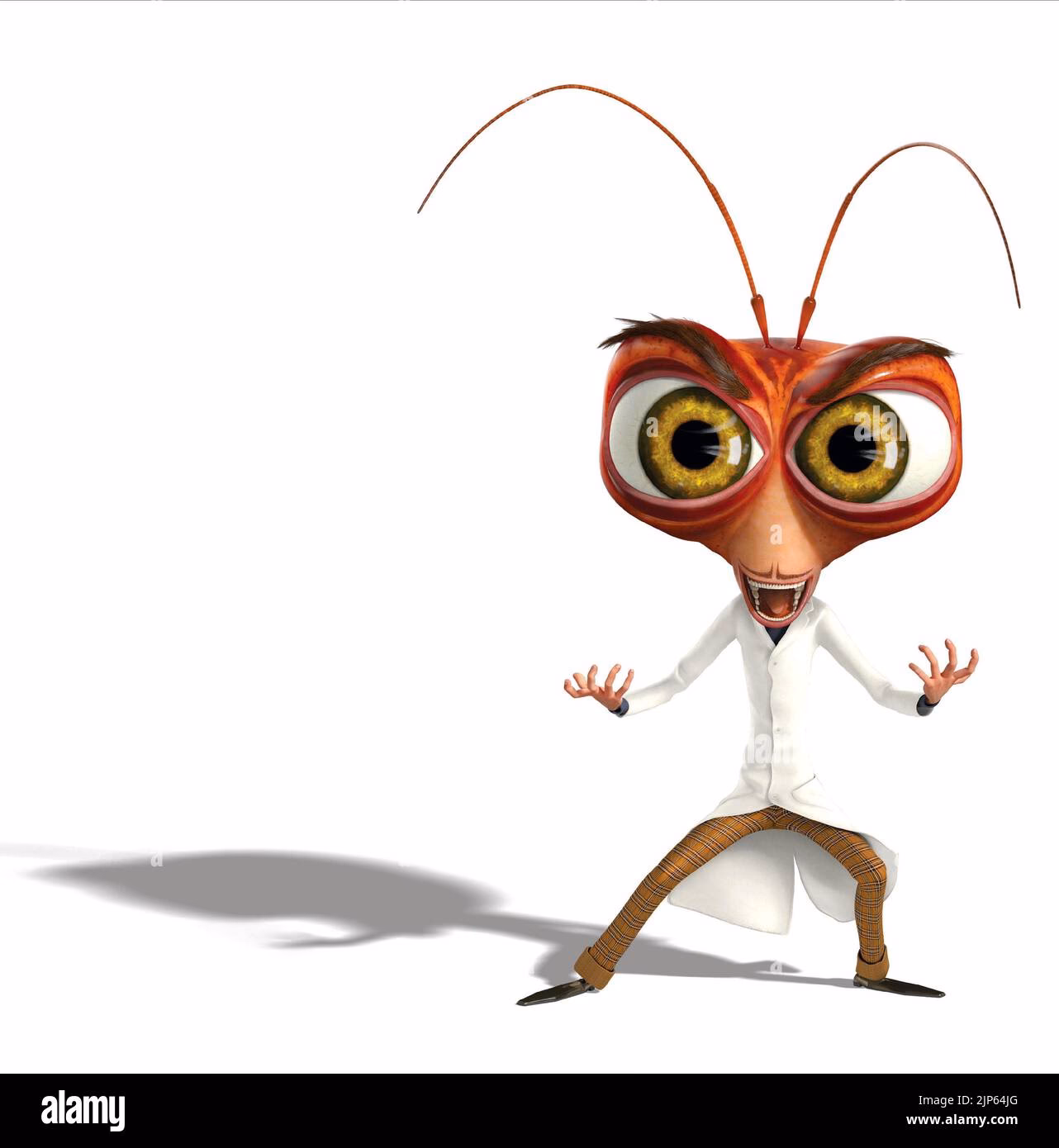 Are there aliens in the two faces of Dr Cockroach?
