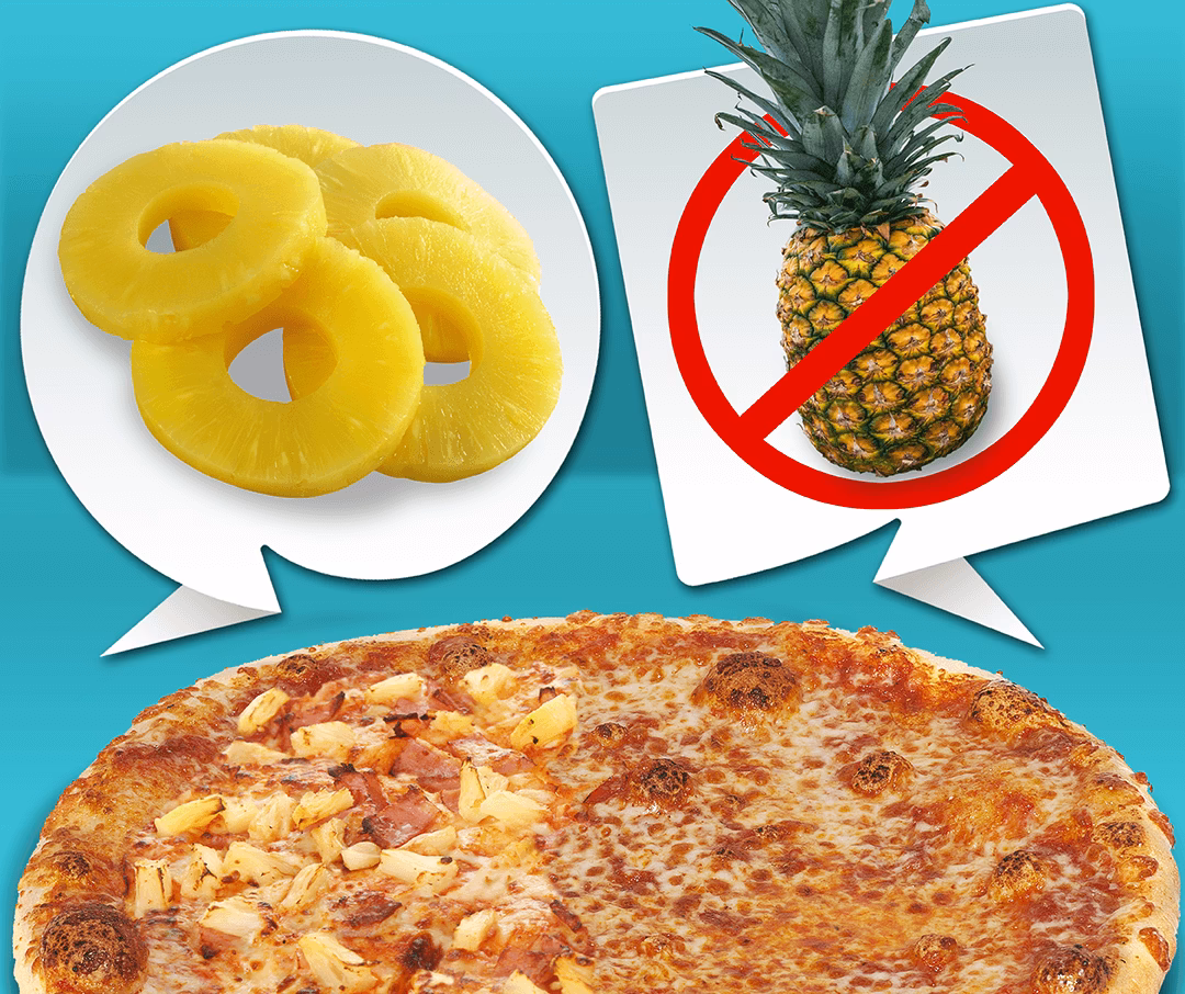 What makes pineapple a good pizza topping?