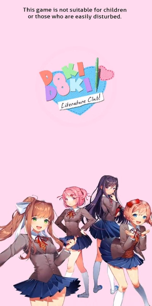 Where can I download Doki Doki Literature Club Coloring pages?