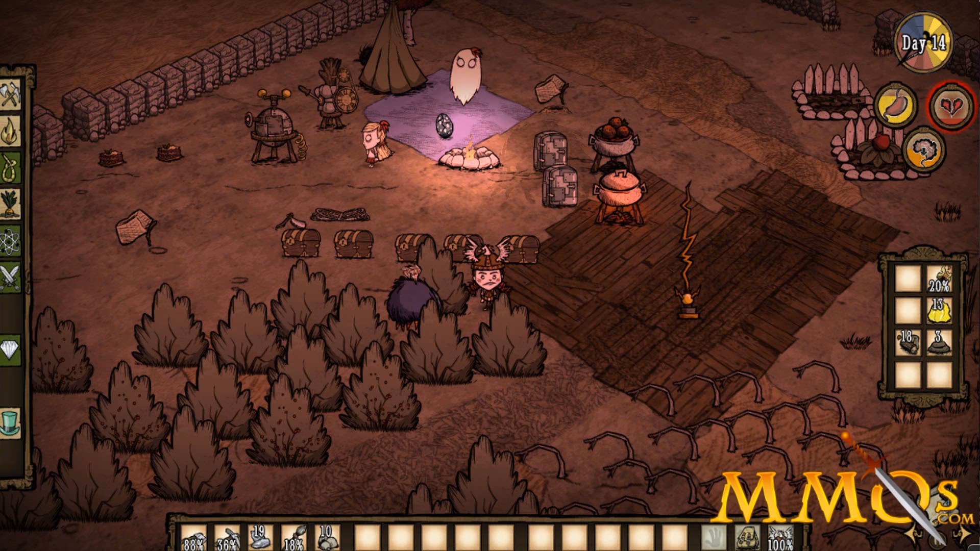 What happens in Don't Starve?