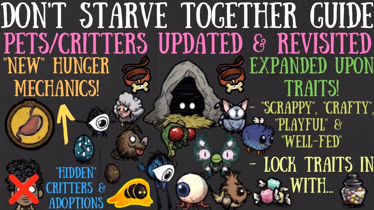 What is the Critters filter in Don't Starve Together?
