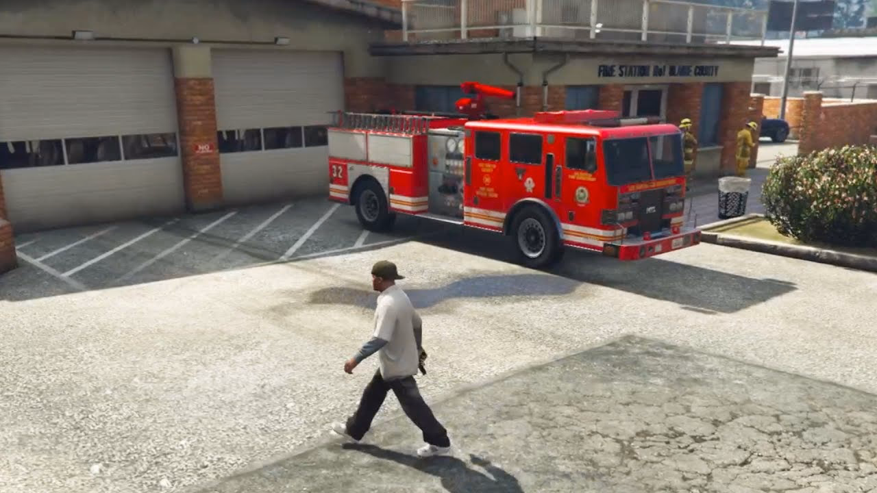 ¿Qué es el camión de bomberos en GTA San Andreas?