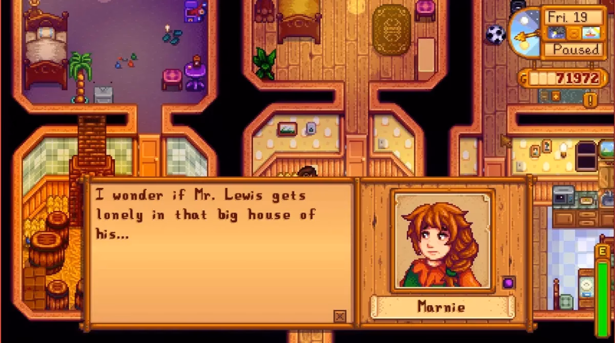 ¿Dónde vive Marnie En Stardew Valley?