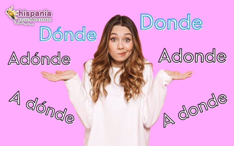 ¿Cuándo se usa la palabra donde?