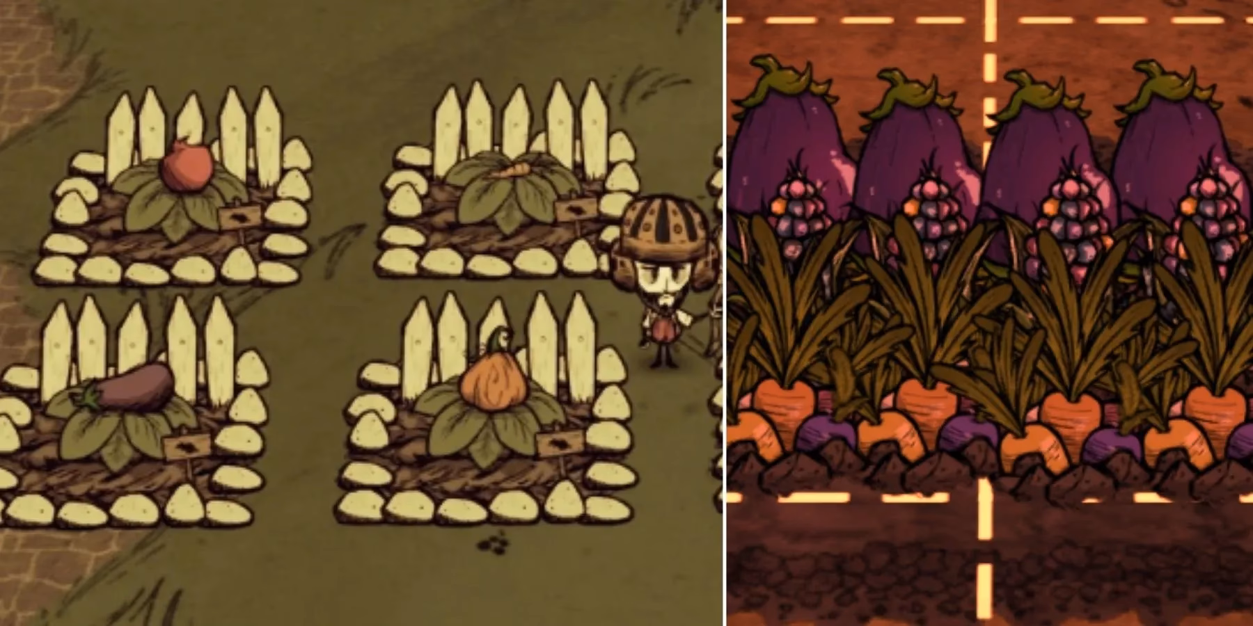 What happened to farm plots in Don't Starve Together?