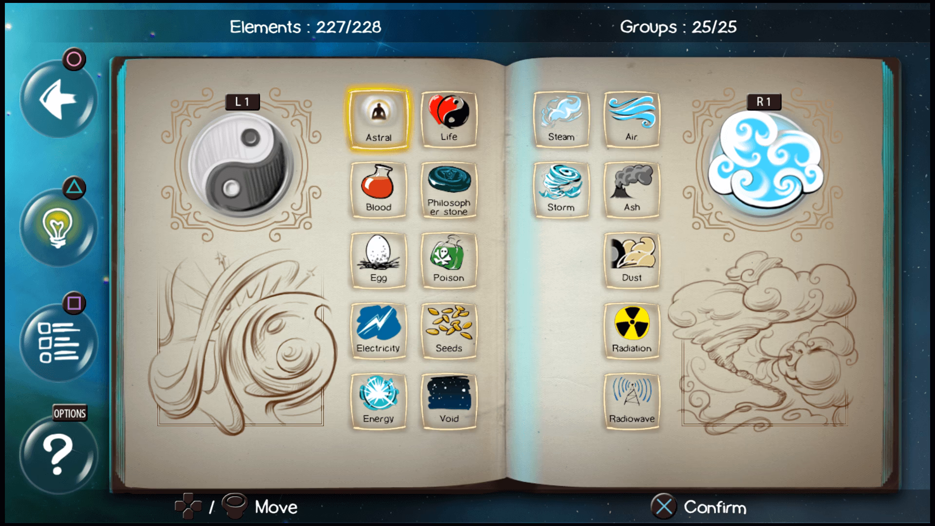 How do you get elements in Doodle God?