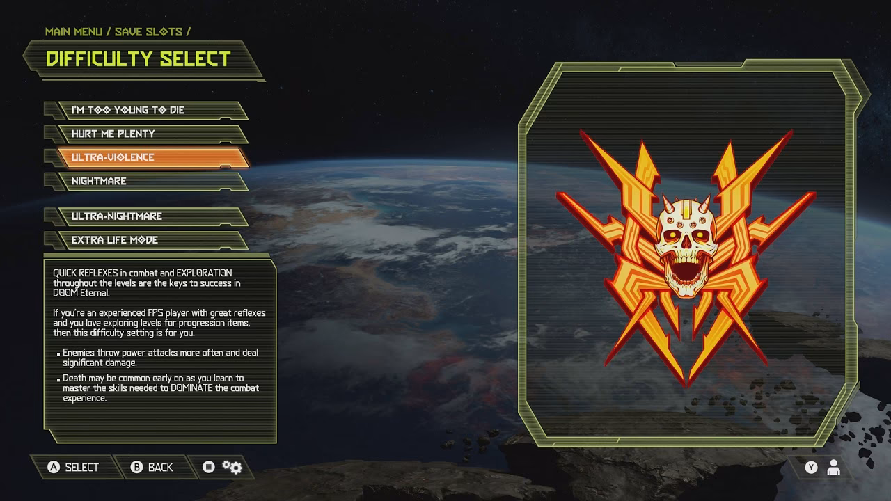 Does doom have a skill level 0?