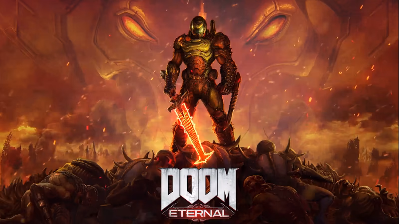 How many Doom Eternal art wallpapers are there?