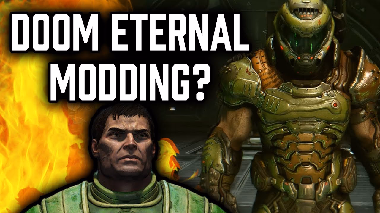 How do I play Doom Eternal with mods?