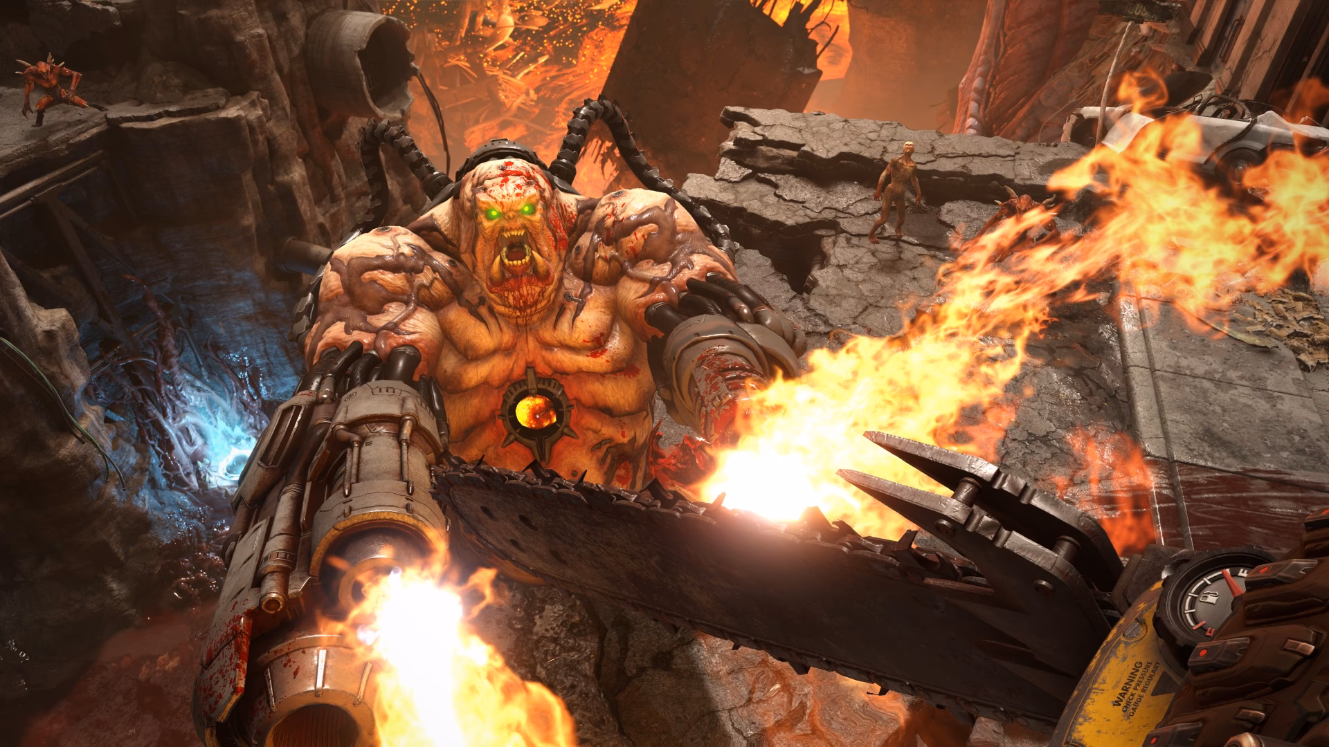 How do I play Doom Eternal with mods?