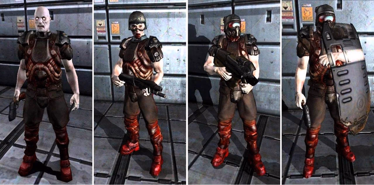 What are former humans called in Doom?