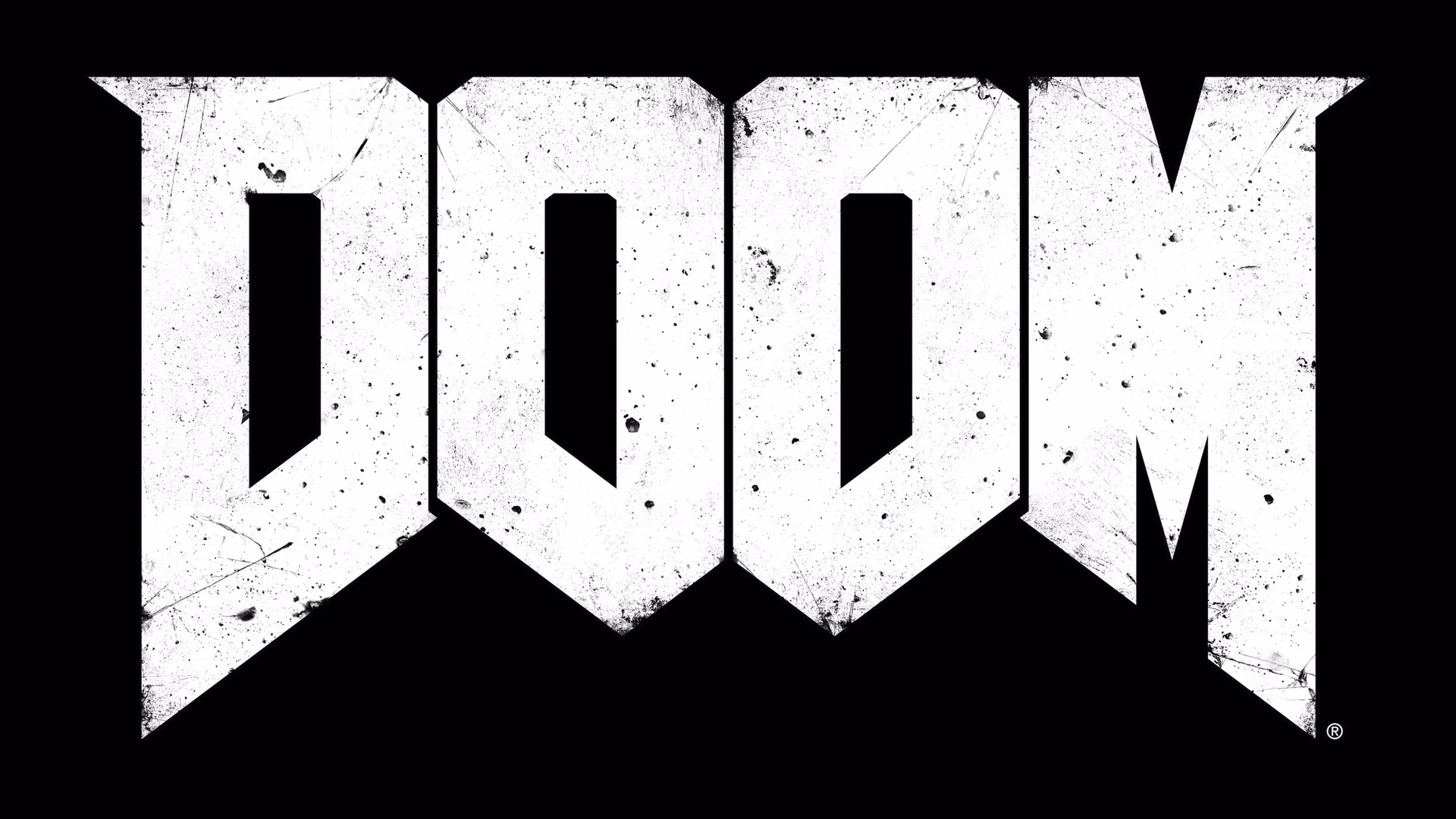 Who designed the Doom logo?
