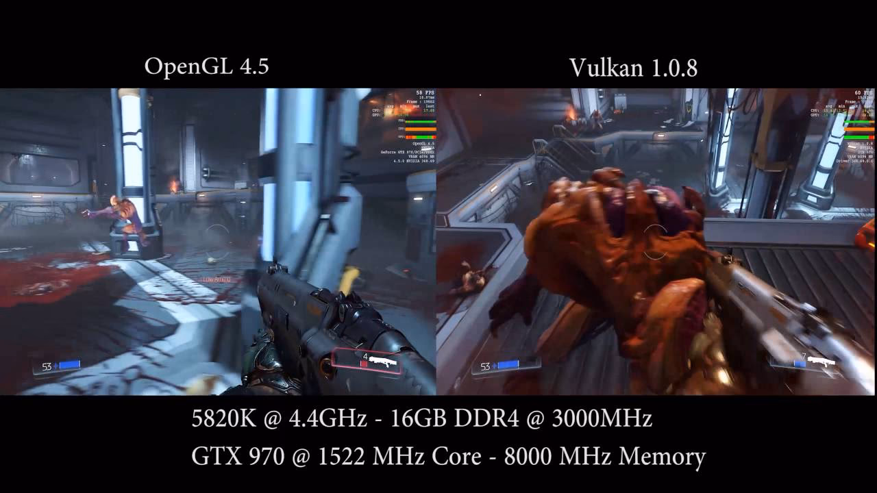 Does doom support Vulkan?
