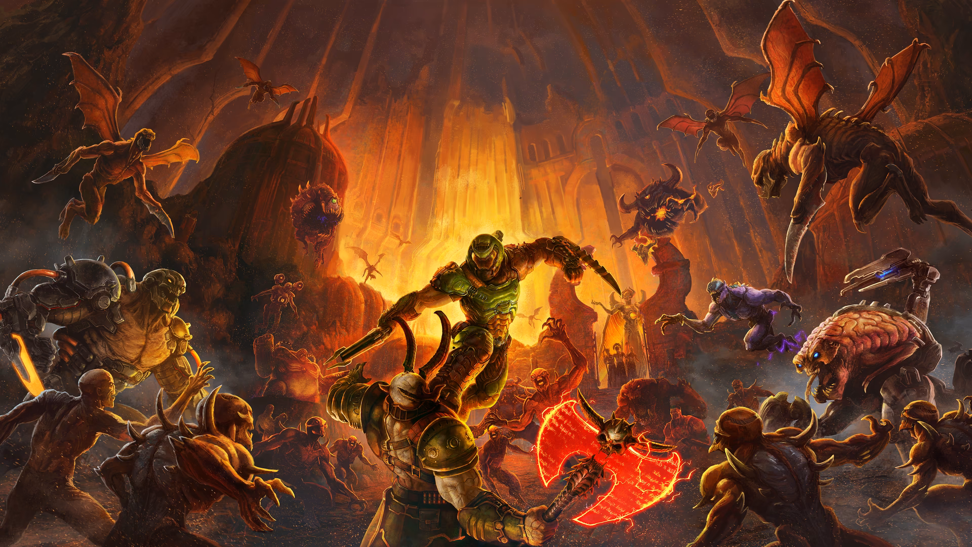 How many Doom 4K wallpapers are there?