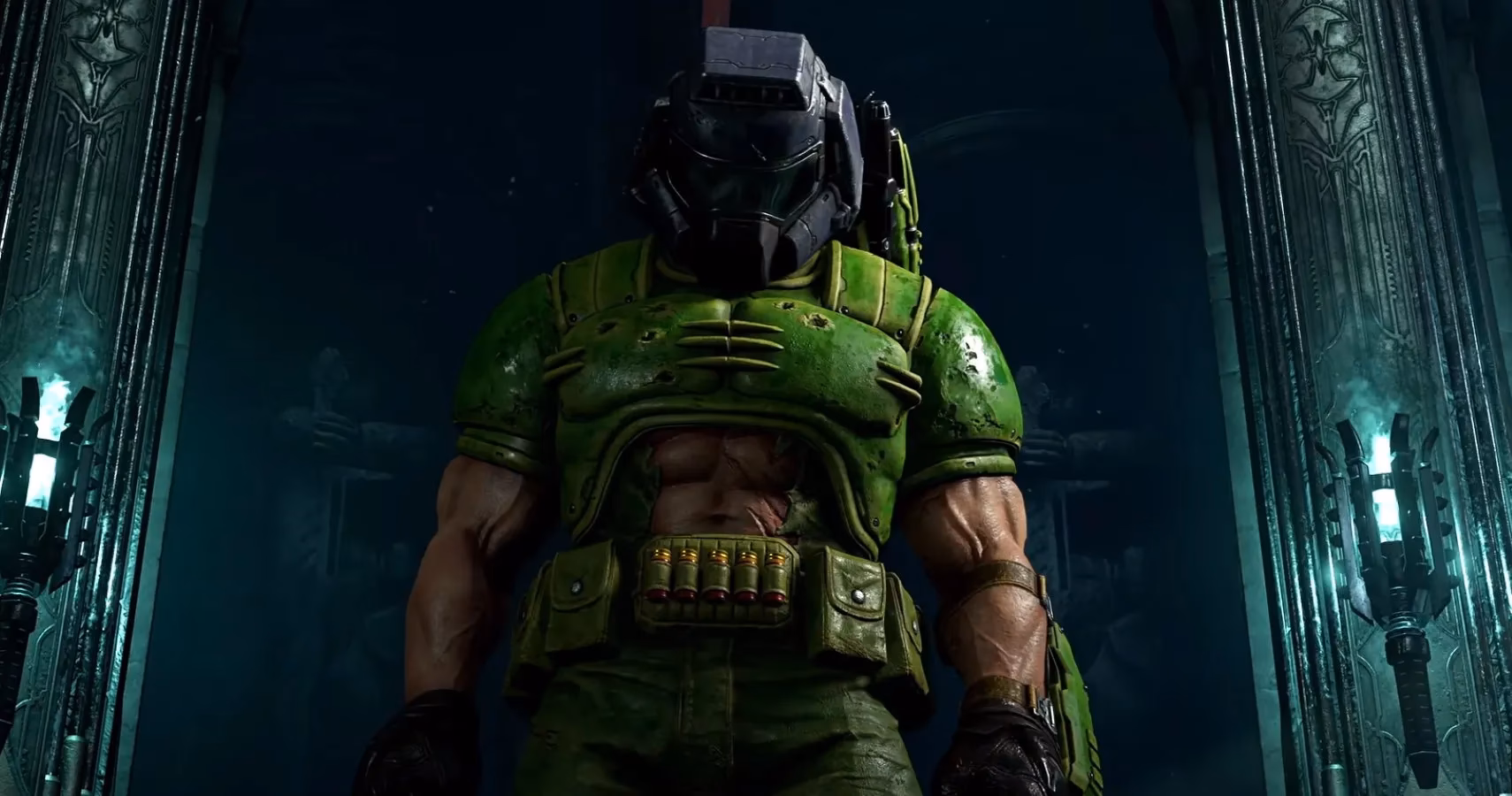 Why did Doomguy's appearance change?