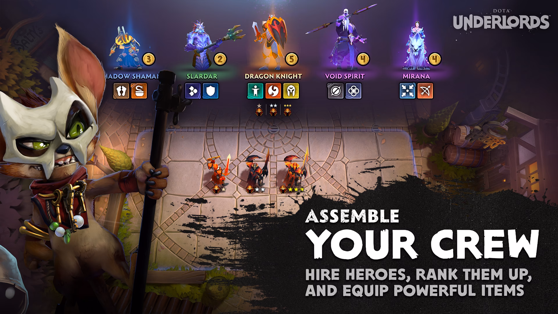 Is Underlords a clone of Dota Auto Chess?
