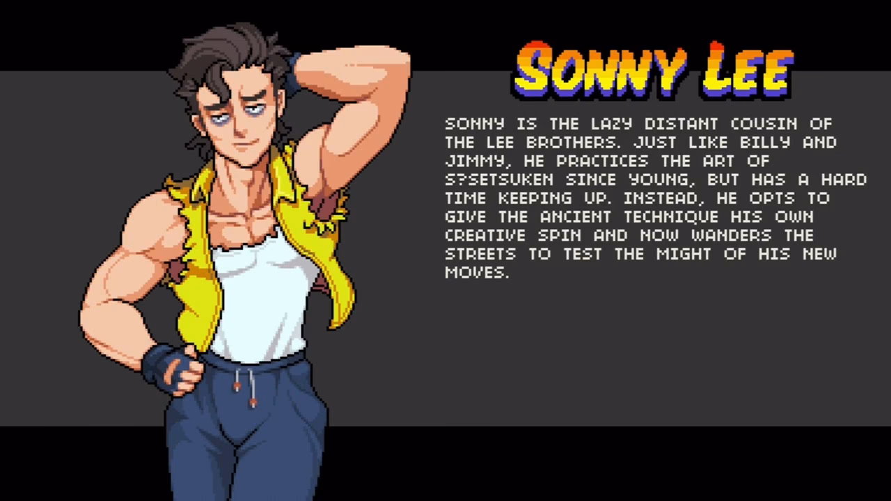 Who is Sonny in Double Dragon 4?