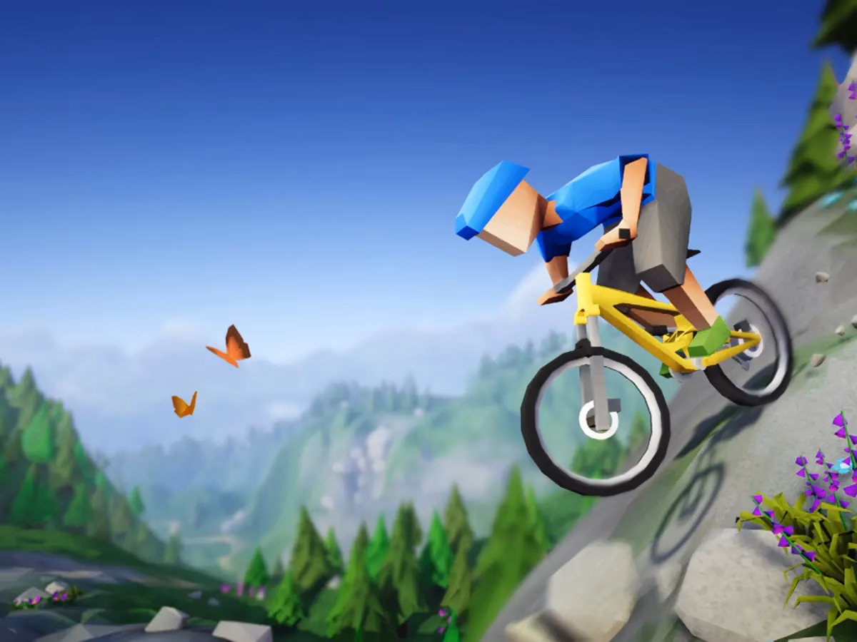 How do you play downhill racing?