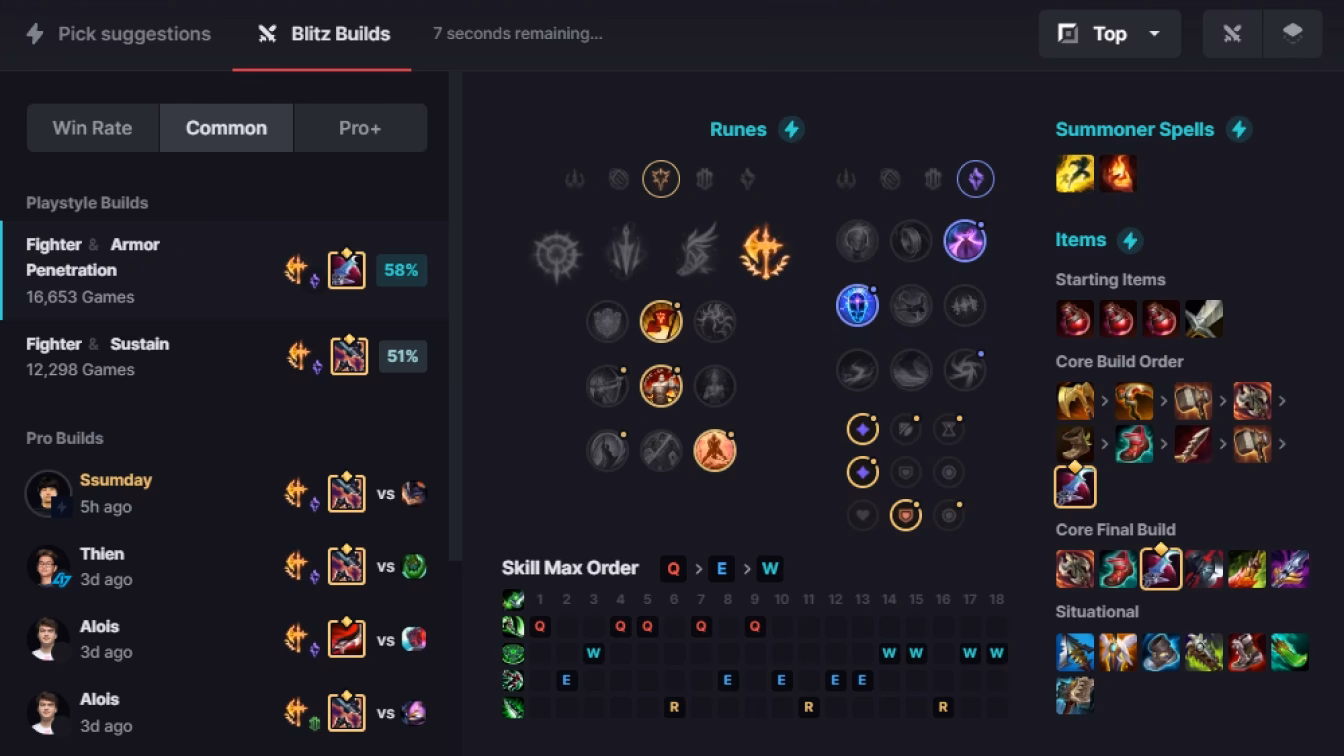 What is Blitz in League of Legends?