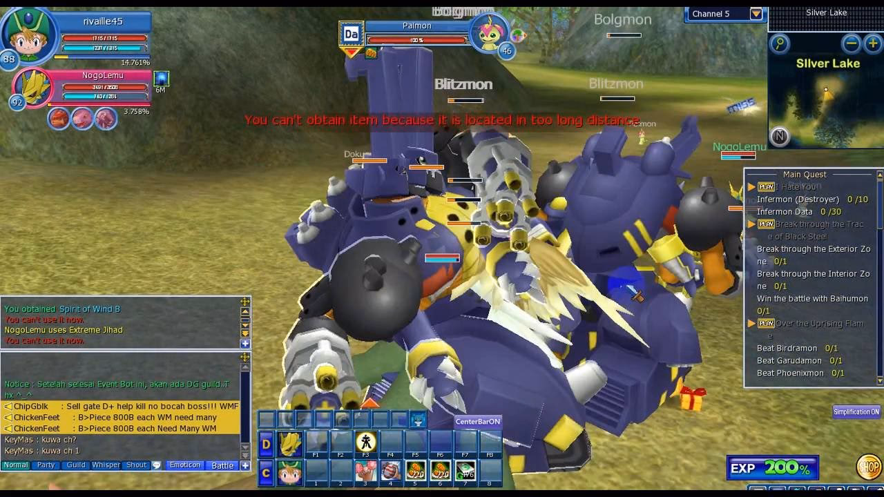 How do I use the Digimon Master online auto kill macro?