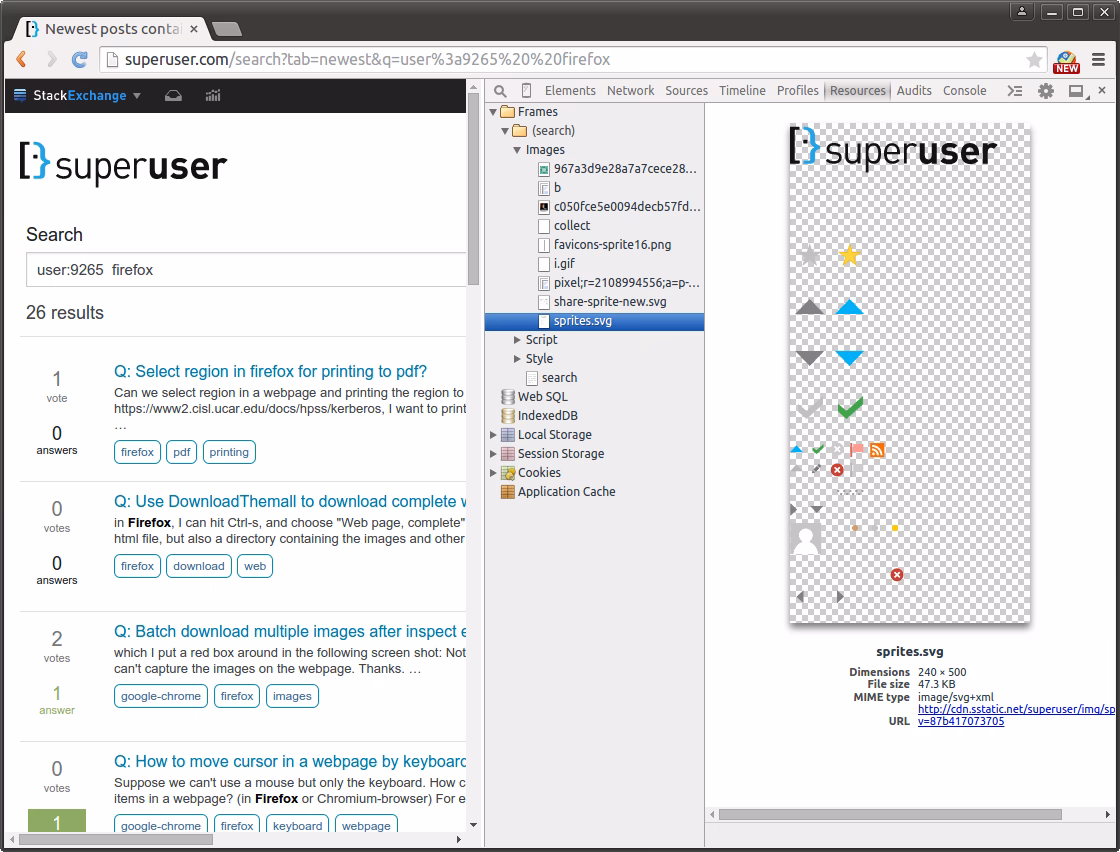 How do I change titles and images in Inspect Element?