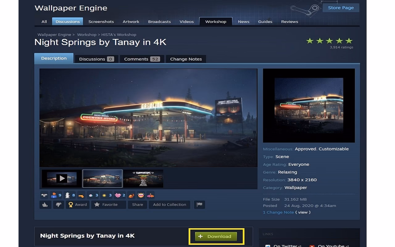 How do I download mods from the Steam Workshop?
