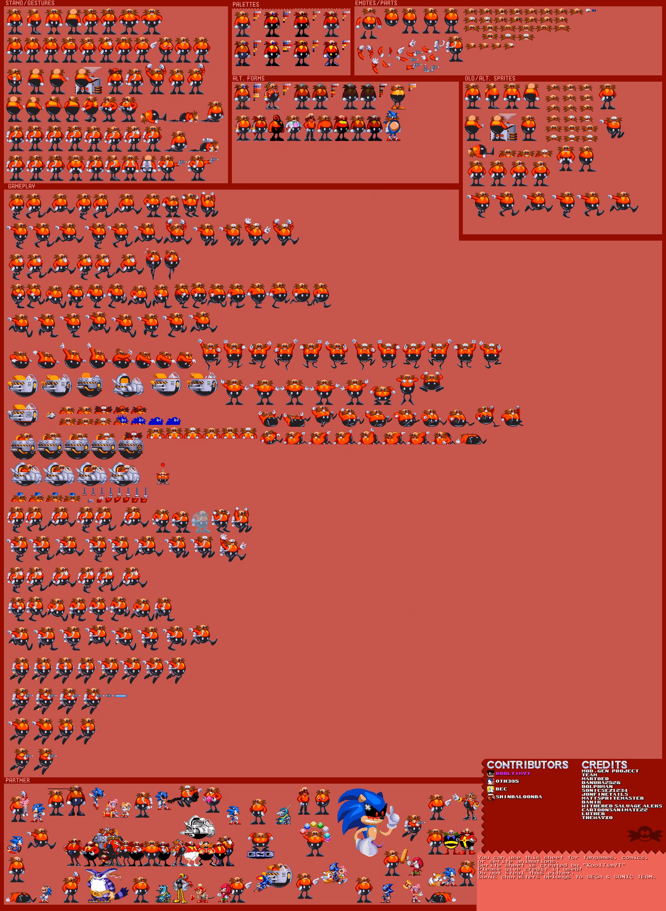 Does Eggman have a sprite?