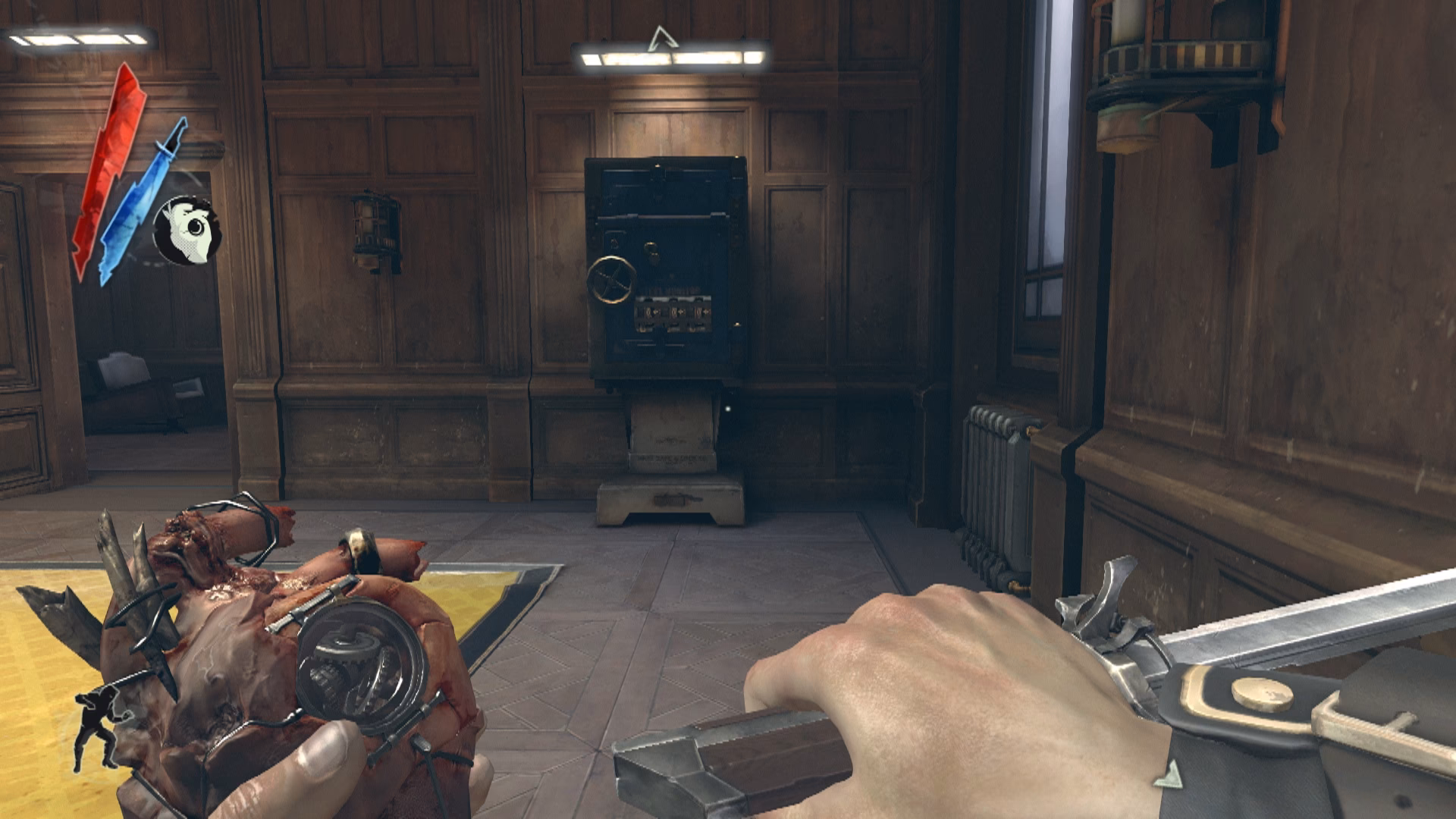 Where is Doctor Galvani's safe?
