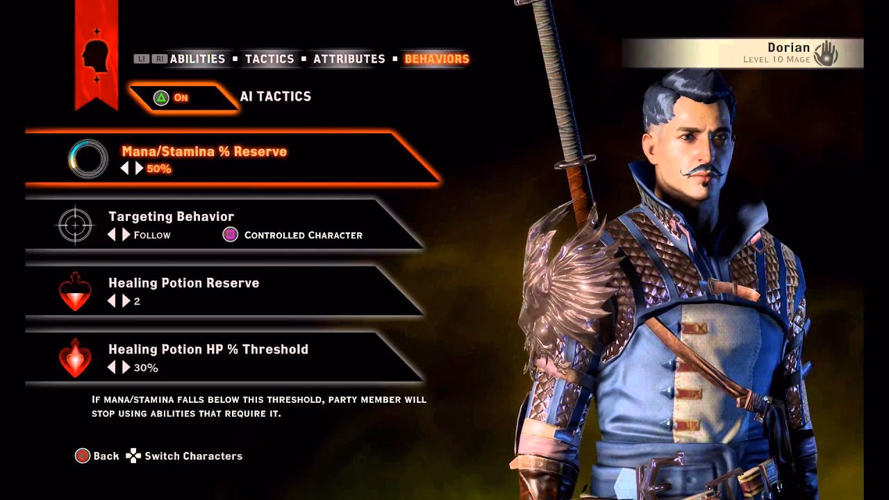 Who is Dorian Pavus in Dragon Age Inquisition?