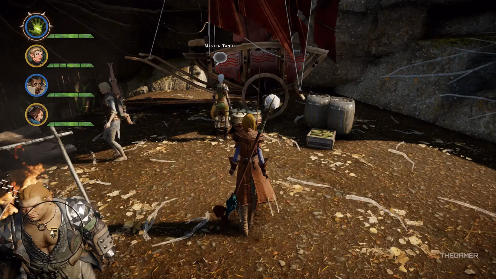 Where can I find blank runestone in Dragon Age Origins - Awakening?