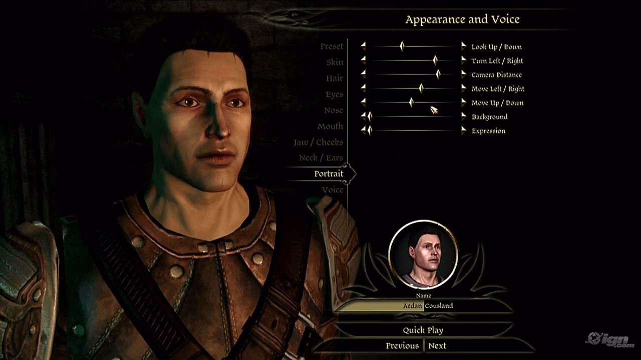 How many classes are there in Dragon Age Origins?