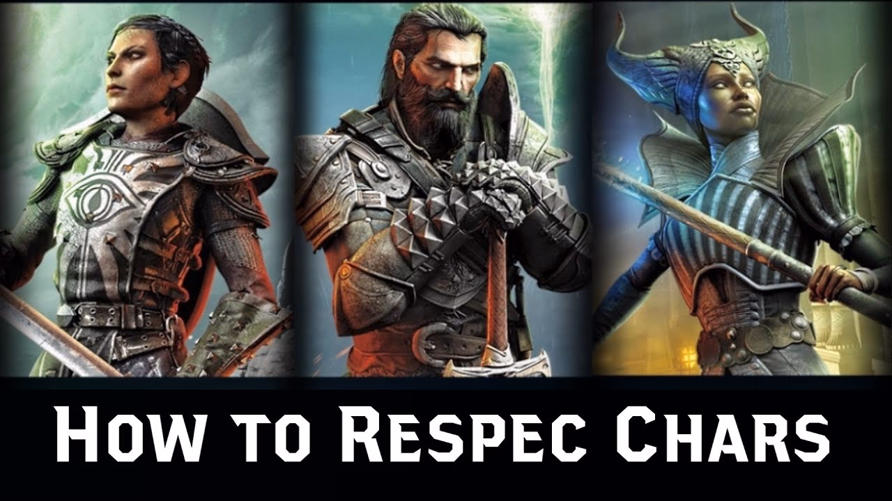 Is there a way to revamp a character in origins?